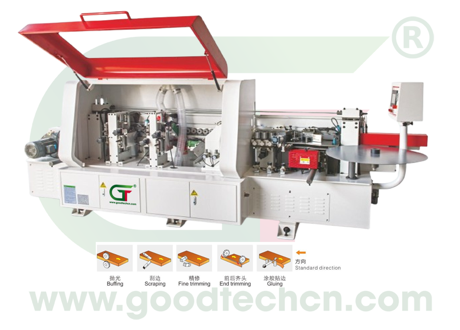AUTOMATIC LINEAR EDGE BANDING MACHINE