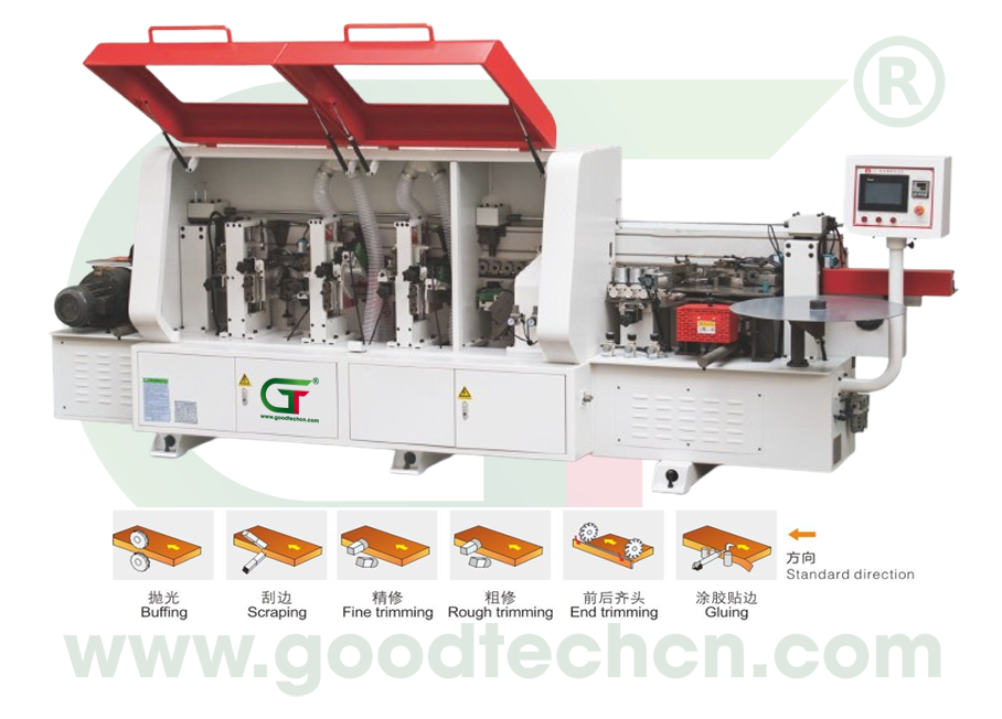 AUTOMATIC LINEAR EDGE BANDING MACHINE