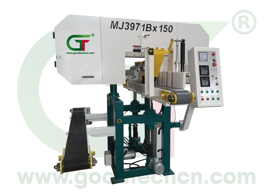 INCLINED HORIZONTAL BAND SAW