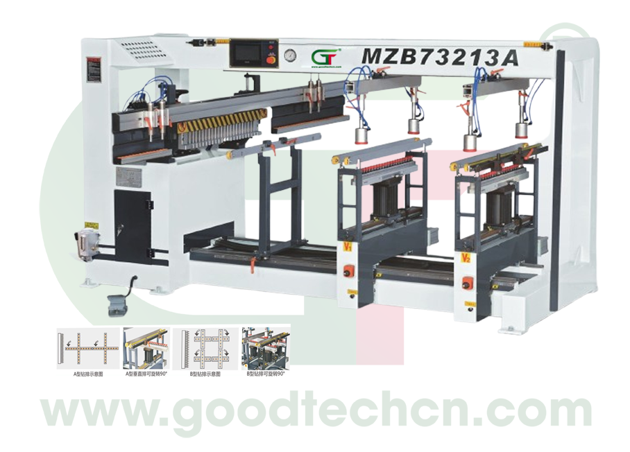 THREE-RANGED CARPENTER DRILLING MACHINE