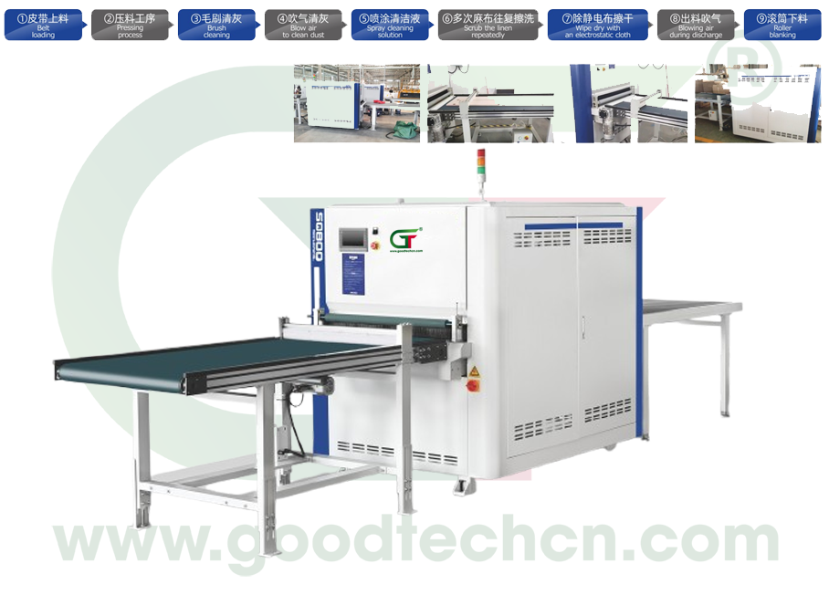 BOARD DOUBLE-SIDED CLEANING CONNECTION SOLUTION