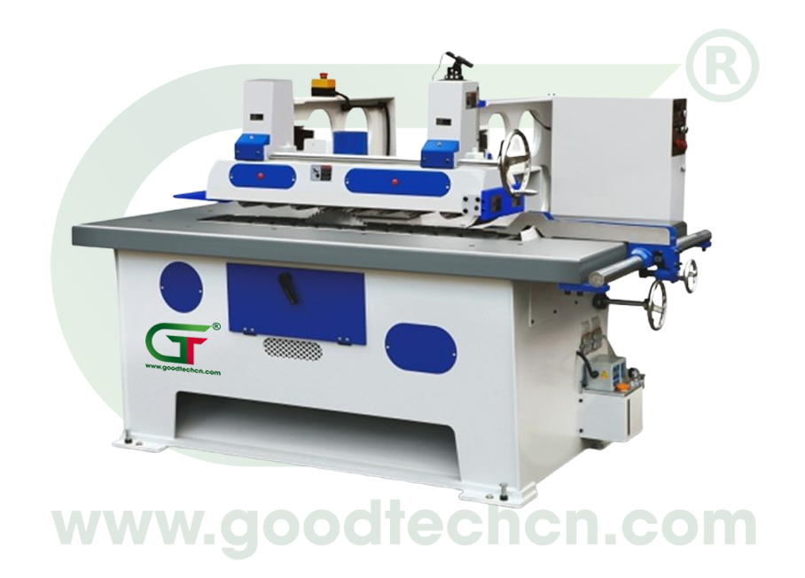 SLITTING UNDER THE TRIMMING SAW