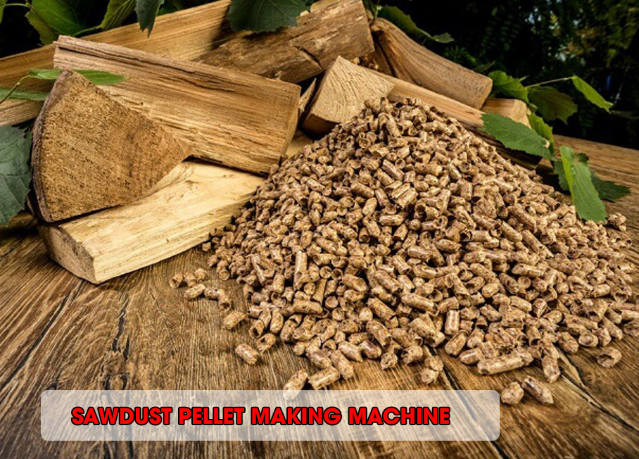 SAWDUST PELLET MAKING MACHINE